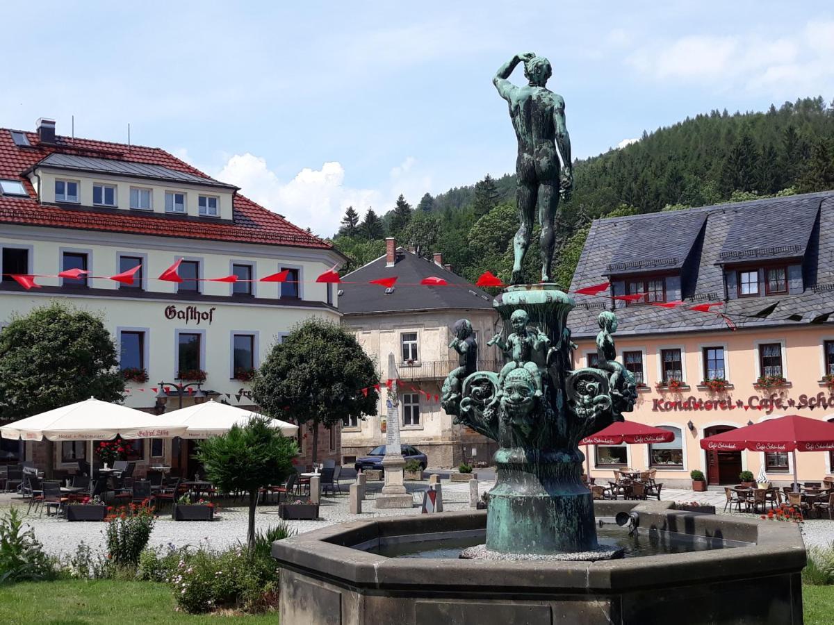 Gasthof Hillig Bad Gottleuba Exterior foto